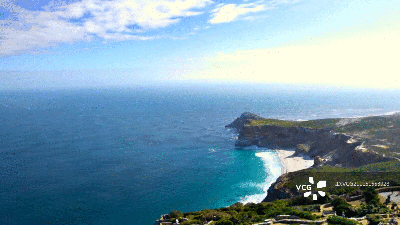 南非好望角的大西洋景观图片素材