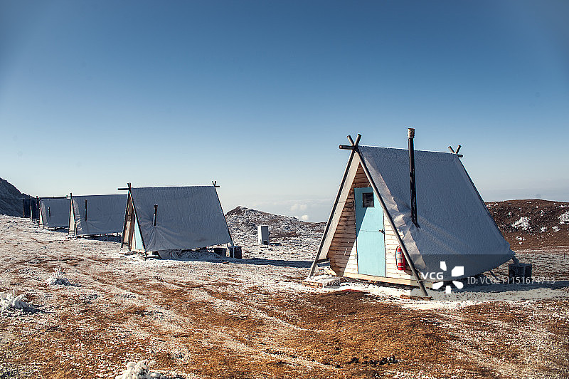 四川省石棉县轿顶山风光图片素材