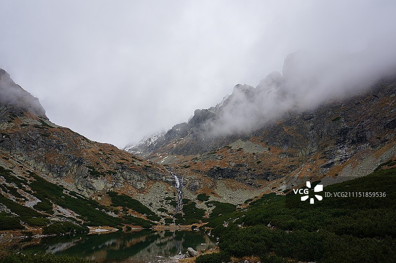 秋季塔特里山图片素材