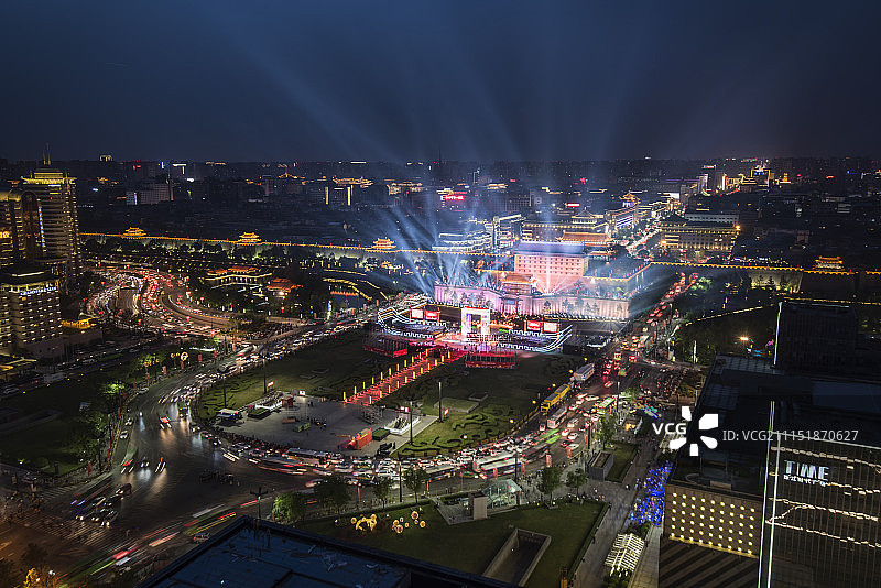 节日永宁门图片素材