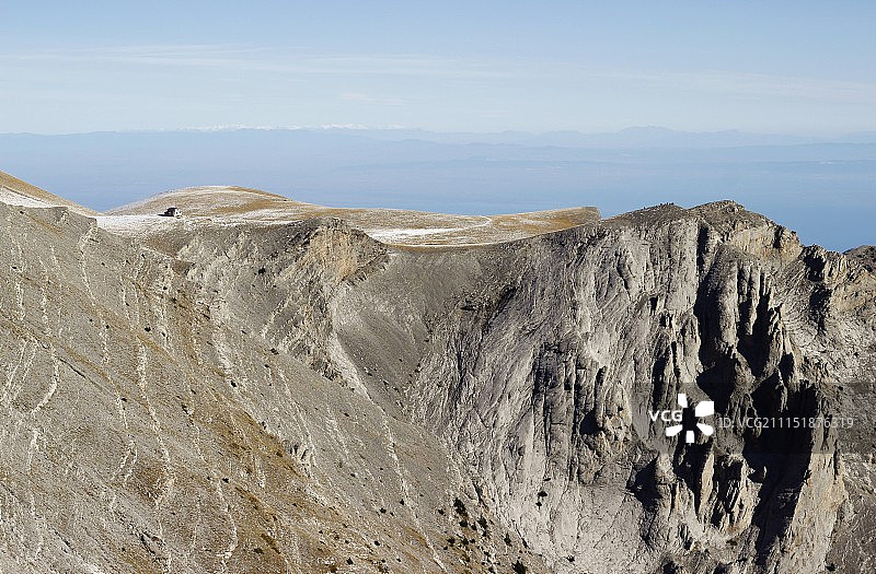 众神之山：边缘风光图片素材