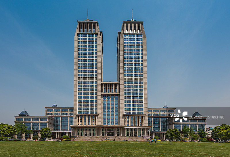 复旦大学光华楼图片素材