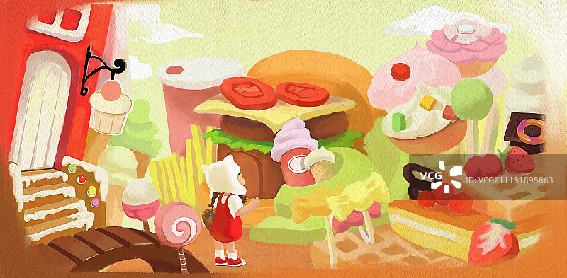 糖果梦图片素材