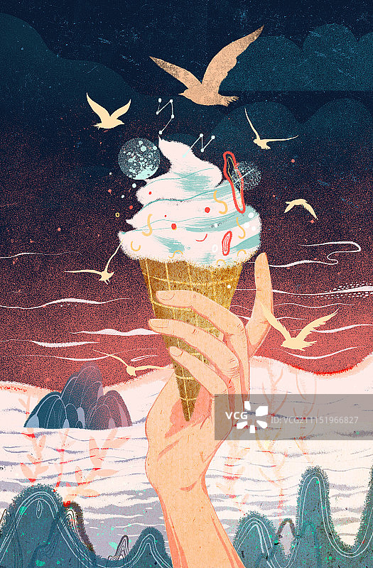 冰淇淋图片素材