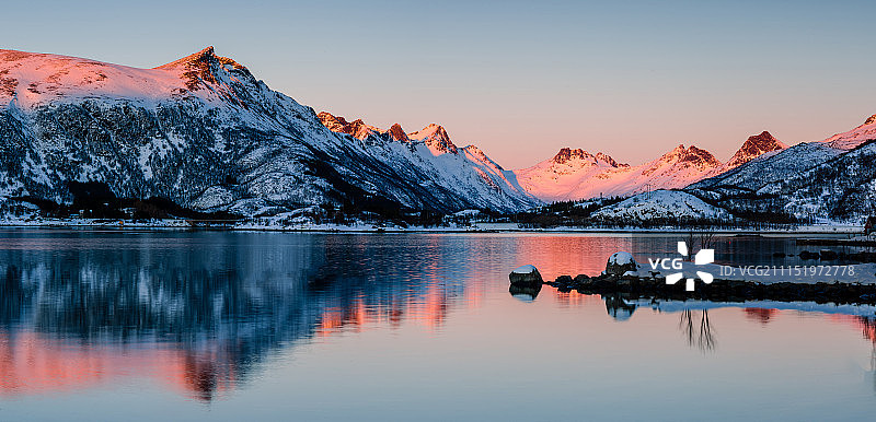 湖光山色图片素材