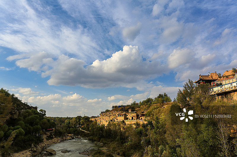 榆林红石峡图片素材