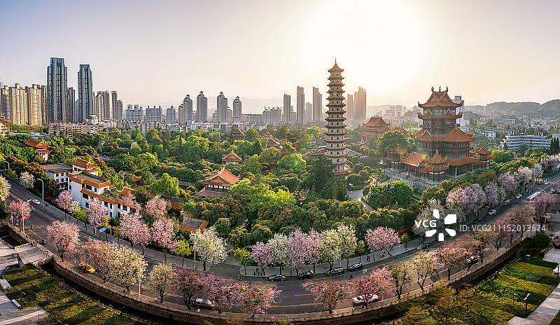 靓丽风景线图片素材