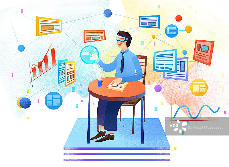 VR虚拟现实12图片素材