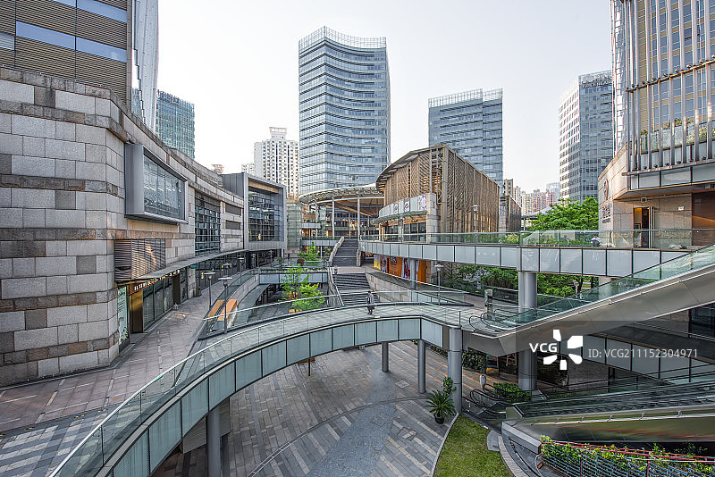 露天开放式商场购物中心海外滩图片素材