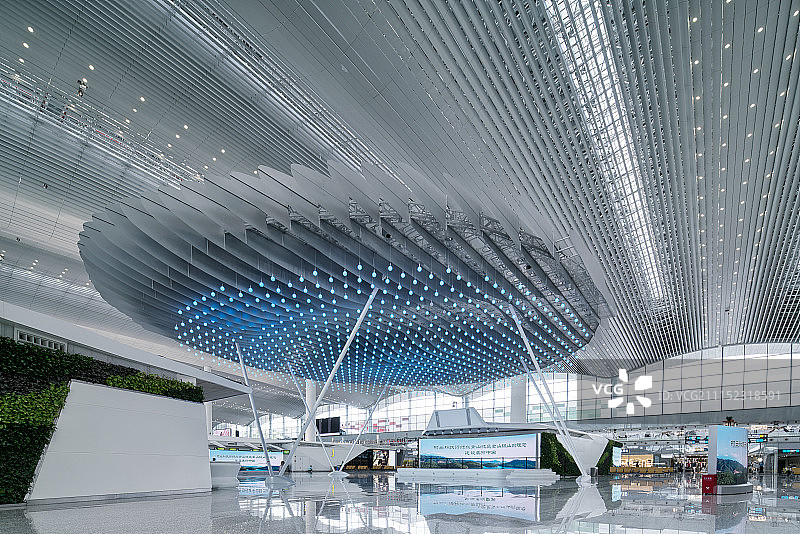 广州白云国际机场T2航站楼图片素材