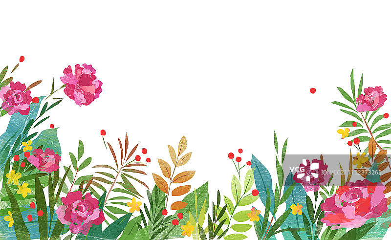 花卉插画图片素材
