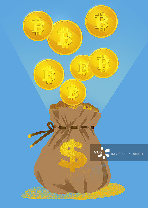 金融比特币1图片素材