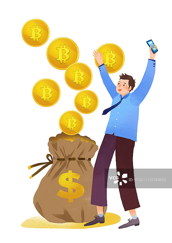 金融比特币1图片素材