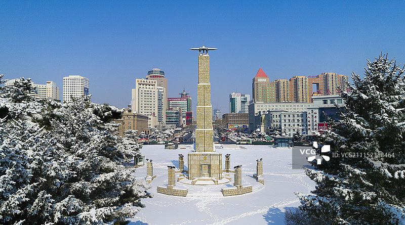 长春人民广场图片素材