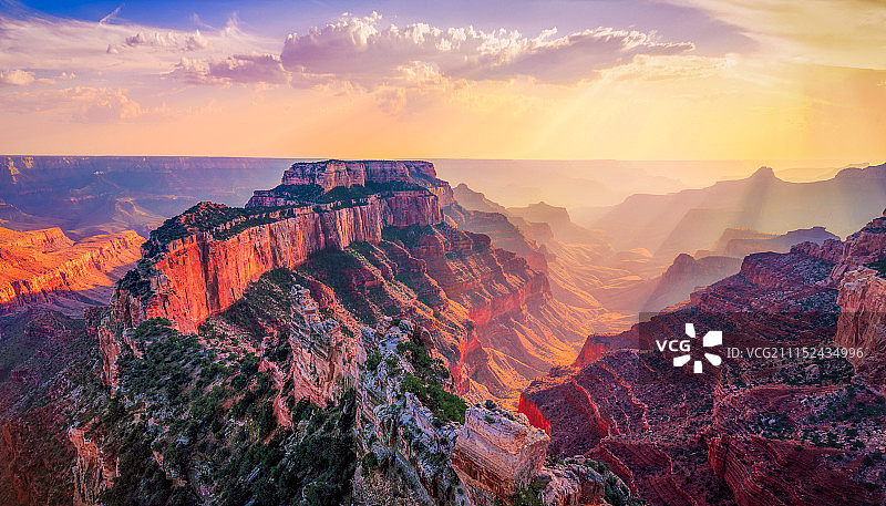 沃坦王座的日落 - 皇家海角图片素材