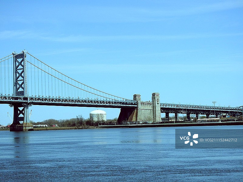 四月的桥梁图片素材