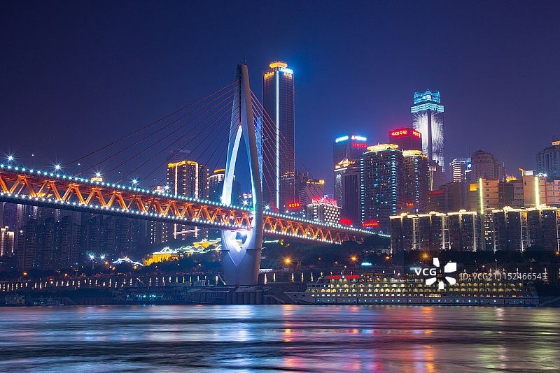 重庆城市夜景图片素材
