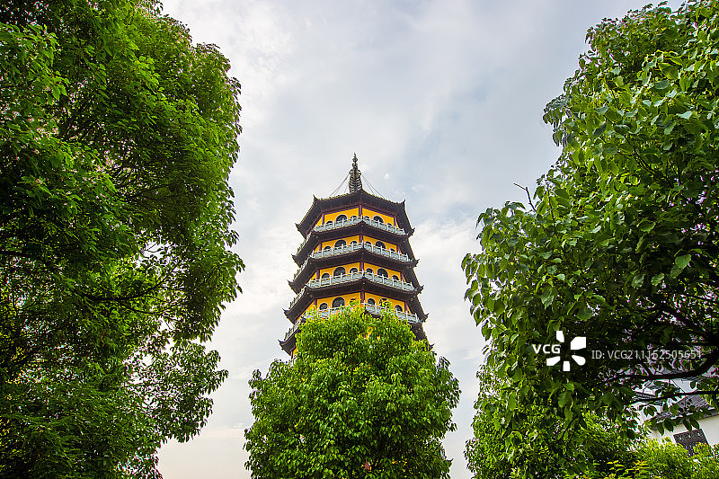 安徽合肥三河古镇万年寺图片素材