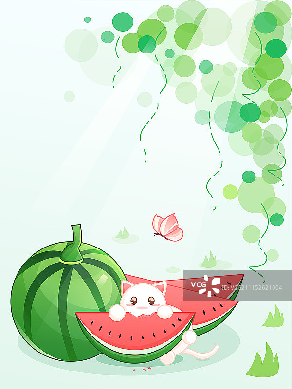 11小暑-无字版图片素材