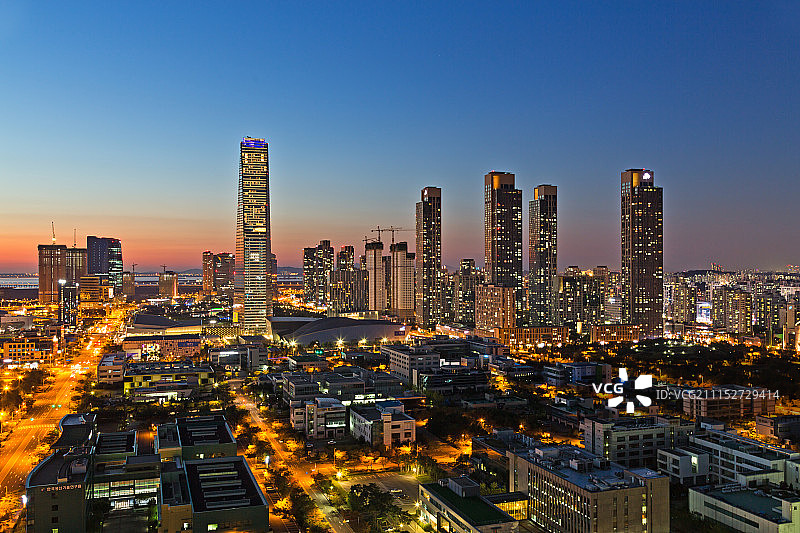 松岛夜景图片素材