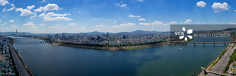 汉江风光图片素材