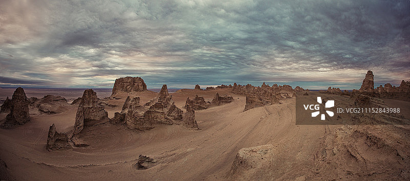 青海俄博梁魔鬼城34图片素材