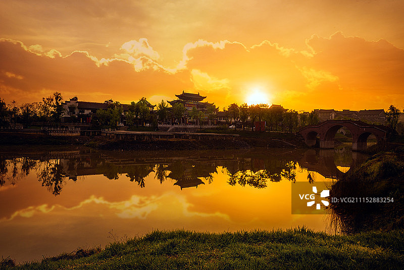 桃花源古镇图片素材