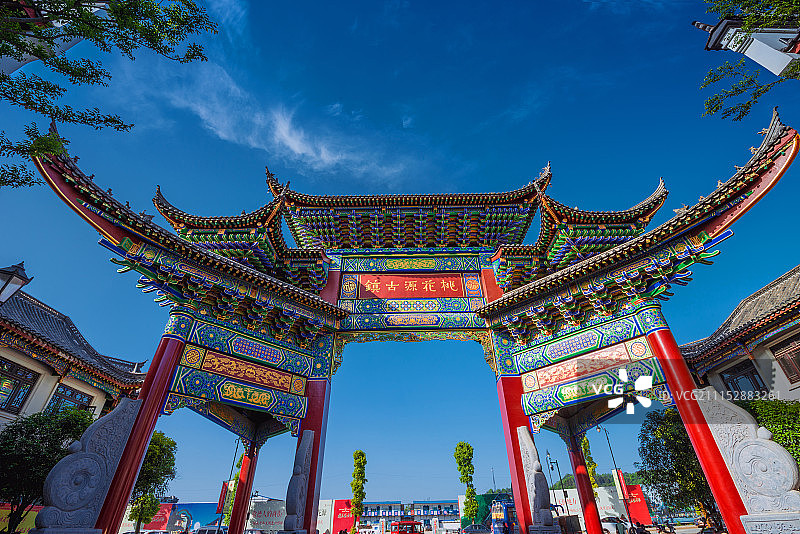 桃花源古镇图片素材