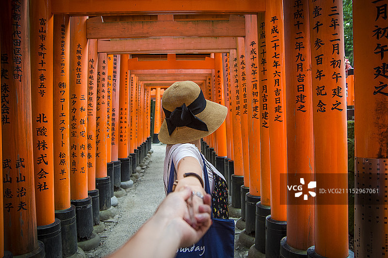 牵手京都图片素材