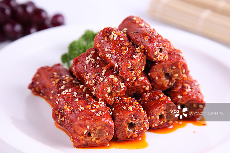 香辣鸭脖图片素材