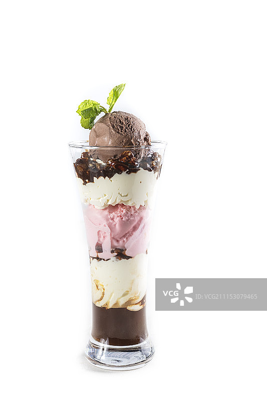 巧克力冰淇淋图片素材