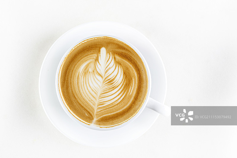 卡布奇诺咖啡图片素材