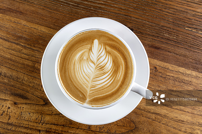 卡布奇诺咖啡图片素材