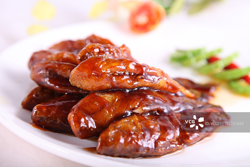 糖醋梅子鱼图片素材