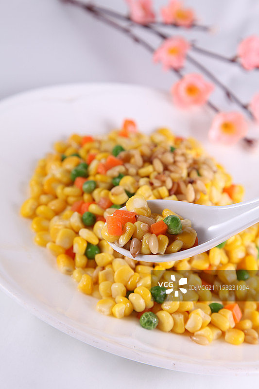 松仁玉米图片素材