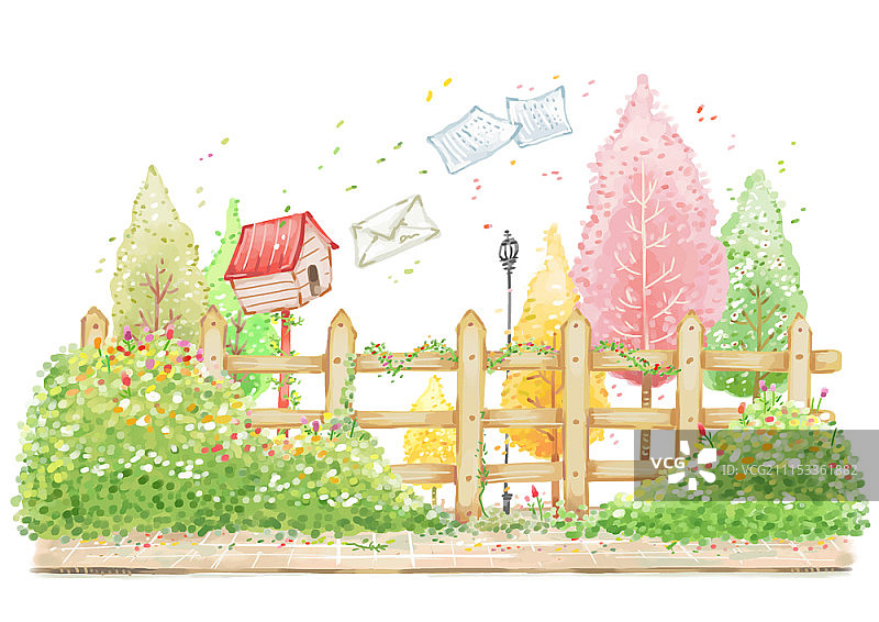 春天的到来图片素材