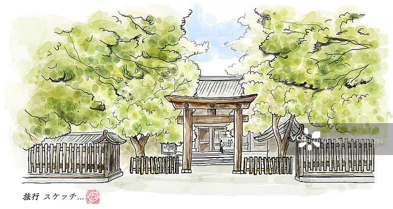日本之旅图片素材