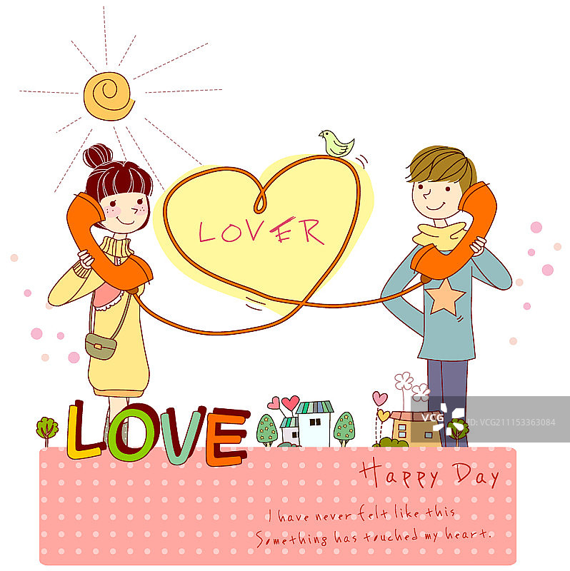 相爱的年轻夫妇共度时光图片素材