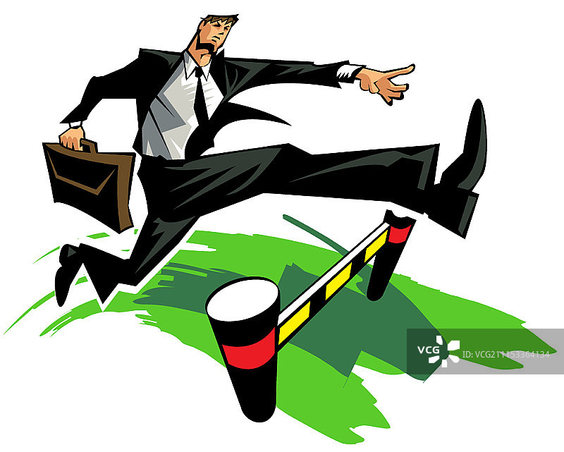 追求成功的年轻职场人士图片素材