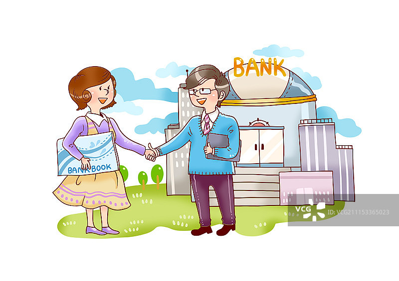 家庭经济图示图片素材