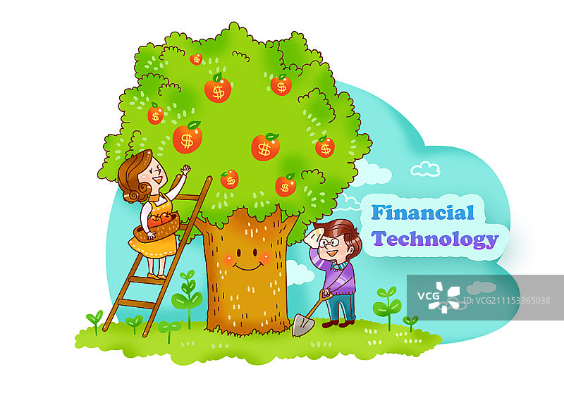 家庭经济图示图片素材