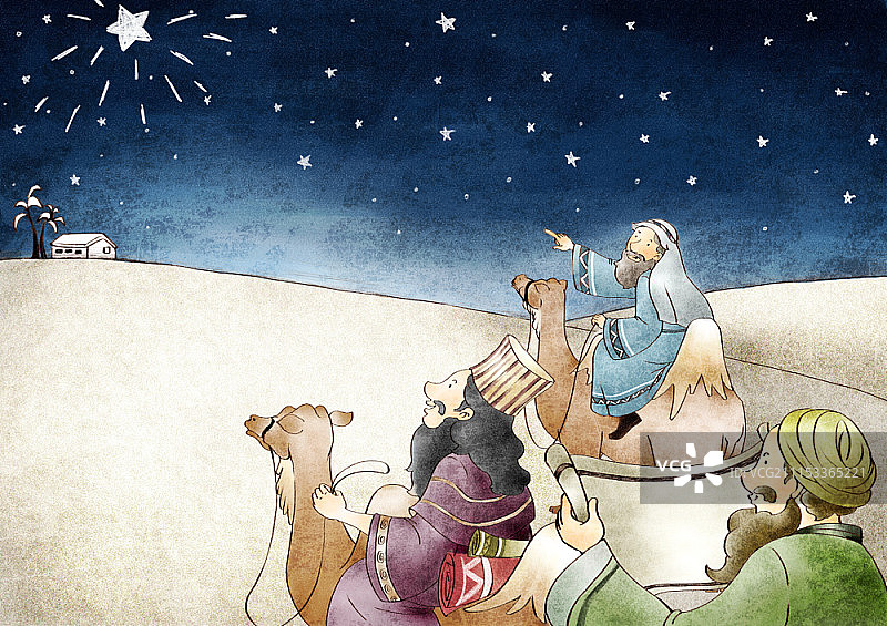 基督教插画图片素材