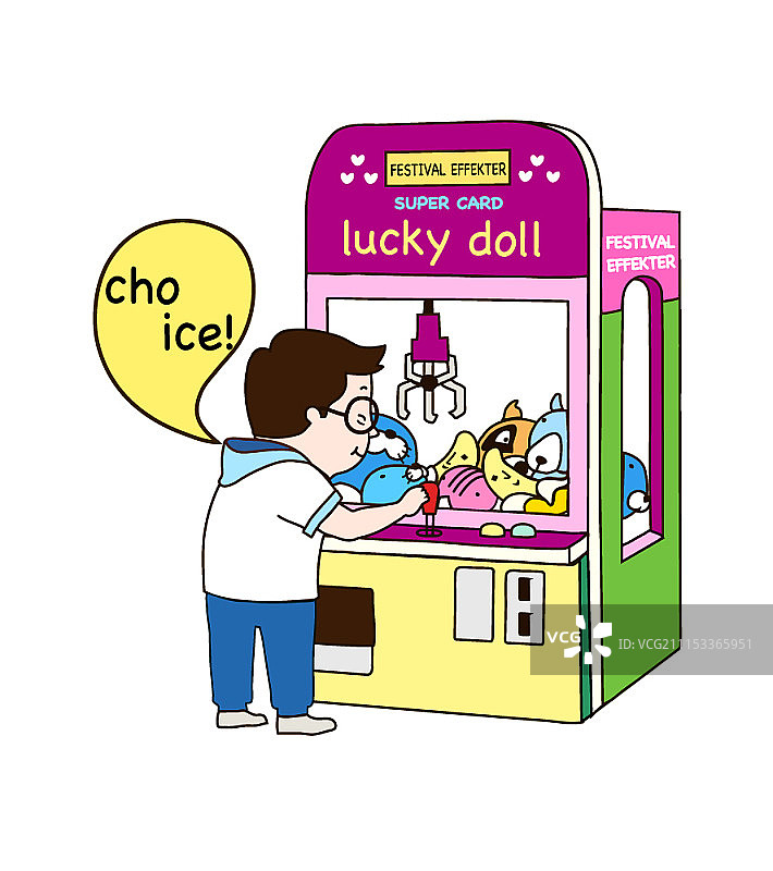 卡通人物生活方式矢量插画图片素材