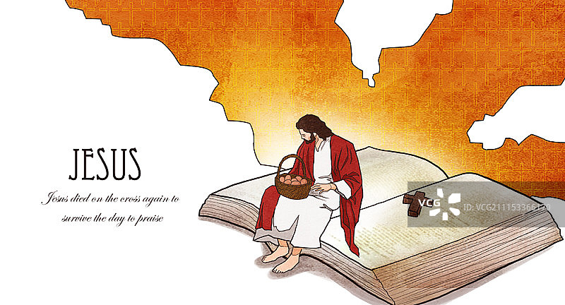 基督教插画图片素材