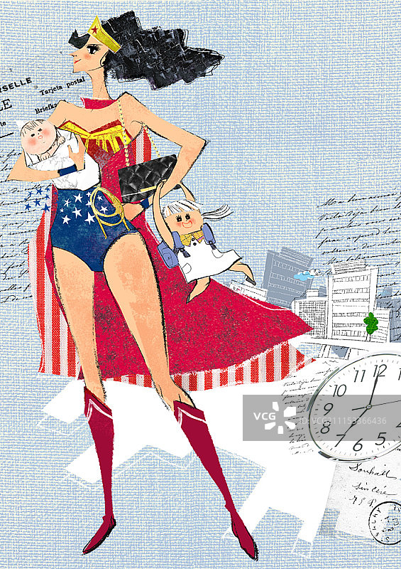 在职妈妈图片素材