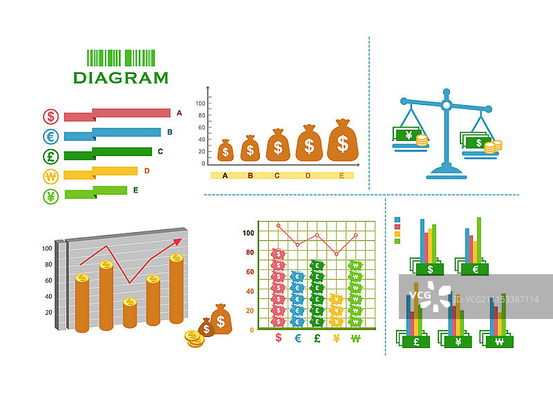 信息图表元素图片素材