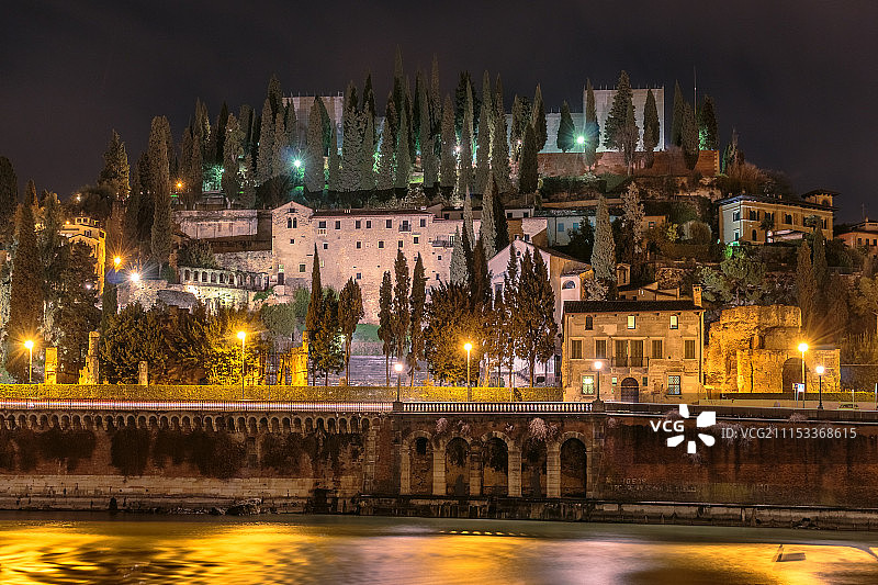 维罗纳圣彼得城堡图片素材