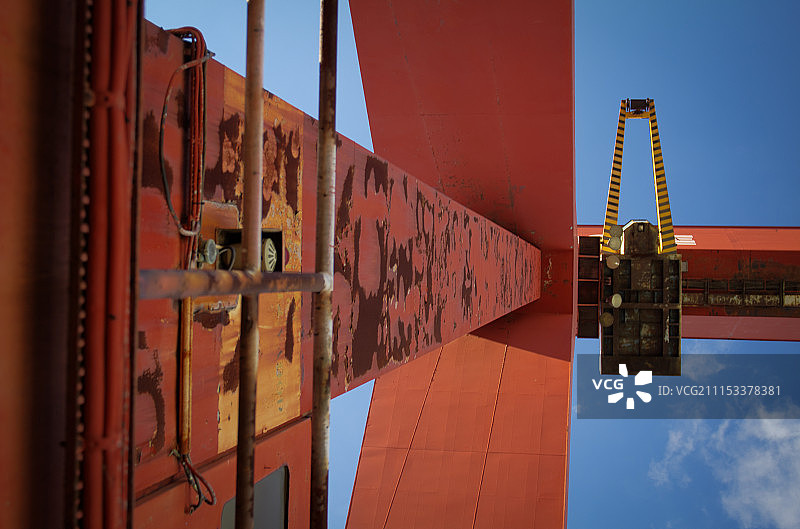 里斯本造船厂起重机图片素材