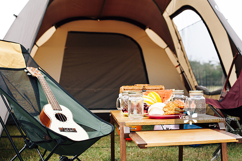 公园露营图片素材
