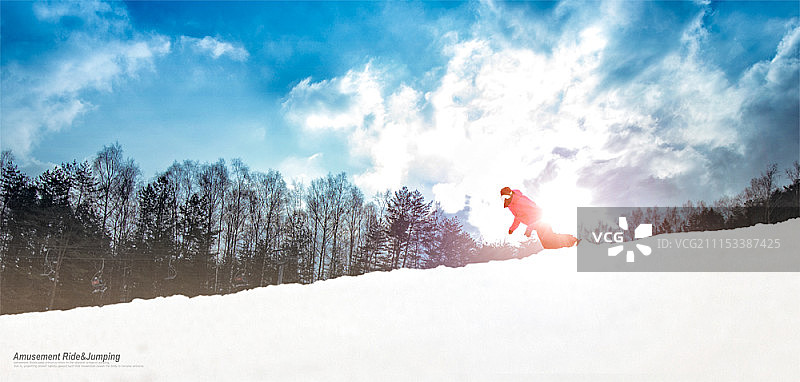 极限运动合成图像图片素材